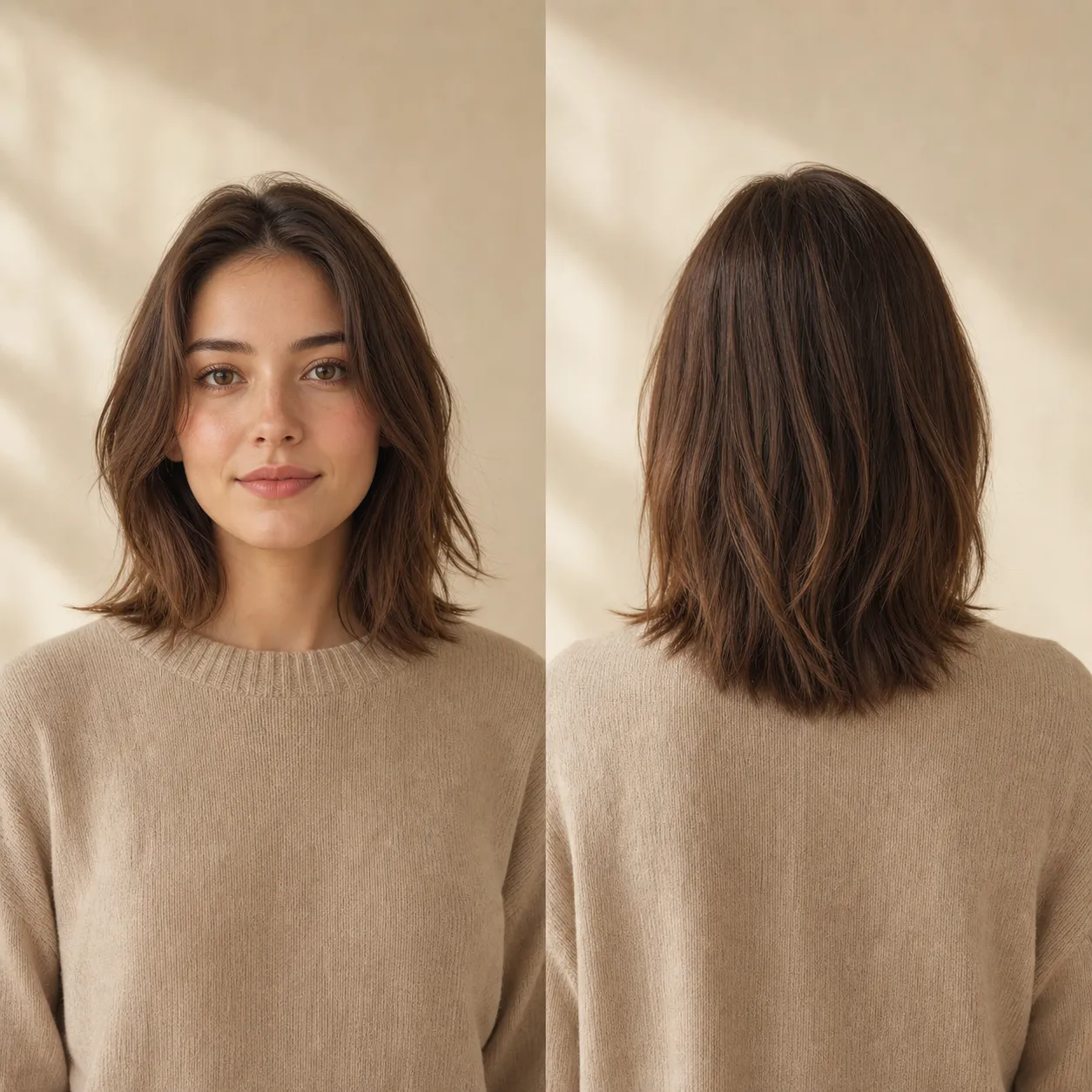 Front-facing subject converted into a back-view image using the 180 degree camera angle preset.
